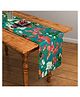 SEJ by Nisha Gupta Floral Green Table Runner - Green