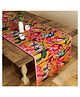 SEJ by Nisha Gupta Floral Yellow Table Runner - Yellow