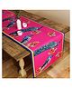 SEJ by Nisha Gupta Abstract Pink Table Runner - Pink