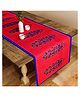 SEJ by Nisha Gupta Abstract Red Table Runner - Red