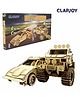 CLAPJOY DIY 3D Wooden Formula 1 Racing Car & Monster Truck - Multicolour