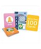 CLAPJOY Reusable My First 100 Words Flash Cards - 100 Cards