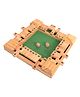 CLAPJOY Shut The Box Wooden Dice Game - Beige