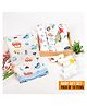 Mom's Home Supersoft Baby Organic Cotton Muslin Gift Set Pack Of 10 - Multicolor