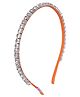 CHOKO Midnight Mist Jewelled Hair Band - Orange