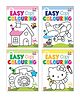 My Easy Copy Colouring Books Pack of 4 - English