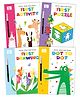 Pegasus - Set of 4 My First Wipe & Clean Activity Books including Activity, Drawing, Puzzle and Dot to Dot with Free Pens