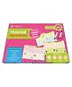 Popcorn Tracing and Pen Contro Reusable Activity Mats with 2 Marker Pens - Multicolour