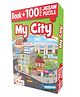 Popcorn Games & Puzzles My City Jigsaw Puzzle Book Multicolour - 100 Pieces