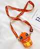 Eitheo Action Cartoon Theme Silicone Shape Sling Bag - Orange