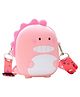 Eitheo Animal Cartoon Theme Shape Sling Bag - Pink