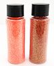 CraftGully Glitter Combo Pack - Superfine Watermelon & Superfine Rainbow Apricot - 30ml Each