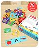 Babyhug 78 Pcs Alphabet Learn and Match Puzzles| Build Set of Three 26 Different Puzzles Combination| Montessori Learning and Educational Puzzle for 3-6 Years Kids| Pre-School and Early Learning Gifting Toy| BIS Certified