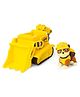 Paw Patrol Basic Vehicle Rubble Bulldozer - Yellow