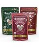 SnackAmor Combo Pack of Premium Roasted Almond 170g Healthy Seed Mix 175g and Roasted Salted Pistachio 170g