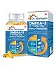 Dr.Morepen Omega 3 Deep Sea Fish Oil Triple Strength for Healthy Heart Brain & Joints - 60 Softgels