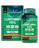 NourishVitals Curcumin 95% Curcuminoids 500 mg Turmeric with Piperine Extract Supplement - 60 Capsules