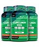 NourishVitals Curcumin 95% Curcuminoids 500 mg Turmeric with Piperine Extract Supplement 180 Capsules Pack Of 3