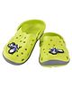 Yellow Bee Bike Detailed Clogs - Green