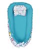 haus & kinder Sleeping pod Portable Adjustable Crib Bassinet - Multicolor