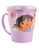Joyo Disney Dora Stainless Steel Espresso Mug With Lid  Dark Pink -  250 ml