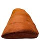 GET IT Half Moon Orthopedic Pillow - Brown Soft Velvet