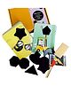 Zooplay India Shapes Flashcards with Chalkboard Activity