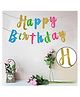 AMFIN Happy Birthday Banner Multicolour - Length 43.1 cm