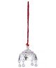 Dhruvs Collection BIS Hallmarked 925 Silver Carved Chatra For God & Temple With Attached Hook & Ghunghroo Small Silver - 3.6 gm