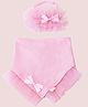 Tipy Tipy Tap Frilly Bib & Head Band Set - Pink