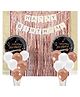 JOHRA Birthday Decoration , Rose Gold Birthday Theme Decoration , Birthday Foil Curtain Decoration , Banner for Birthday , Decoration Backdrop Wall Decoration - Pack of 11