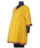 Nursing Kurta - Yellow
