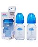 Small Wonder Borosilicate Glass Bottle Pack Of 2- 125 ML