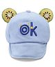 Babymoon Kids Big Ears Fruits Summer Cap Blue - Diameter 26cm
