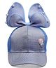 Babymoon Rabbit Ears Cap Blue - Diameter 30 cm- Adjustable