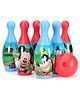 Disney Mickey Mouse And Friends Bowling Set - Red Blue