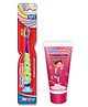 DentoShine Oral Care Combo Toothbrush And Raspberry Flavored Toothpaste- 80 gm