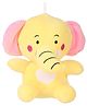 Deals India Hanging Elephant Soft Toy Yellow - Height 22 cm
