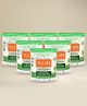 Tulips Biodegradable Cotton Buds Swabs Pack of 6 - 100 Pieces Each