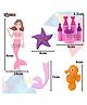 Toyshine Princess Castle Theme Erasers - Multicolour