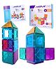 Toyshine Kids Magnet Toys Magnetic Tiles Magnetic Building Blocks Educational Toys - 16 Pieces