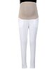 Kriti Ethnic Maternity Jeggings - White