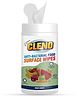 Cleno Anti-Bacterial Food Surface Wet Wipes - 50 Wipes
