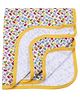 Ohms Terry Blanket Allover Print - Yellow