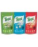 Teos Nutri Pops Roasted Makhana Cream & Onion Salt & Pepper & Tomato Twist Pack of 3 - 195 g