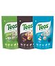 Teos Nutri Pops Roasted Makhana Cream & Onion Piri Piri & Salt & Pepper (3 x 65 g)