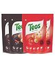 Teos Nutri Pops Roasted Makhana Snacks Piri Piri & Tomato Twist 4 x 65 g