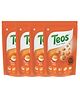 Teos Nutri Pops Roasted Makhana Snacks Tangy Pickle 4 x 65 g
