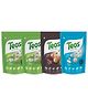 Teos Nutri Pops Roasted Makhana Snacks Cream and Onion Piri Piri & Salt and Pepper 4 x 65 g