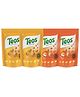 Teos Nutri Pops Roasted Makhana Snacks Cheesy Pizza & Tangy Pickle 4 x 65 g